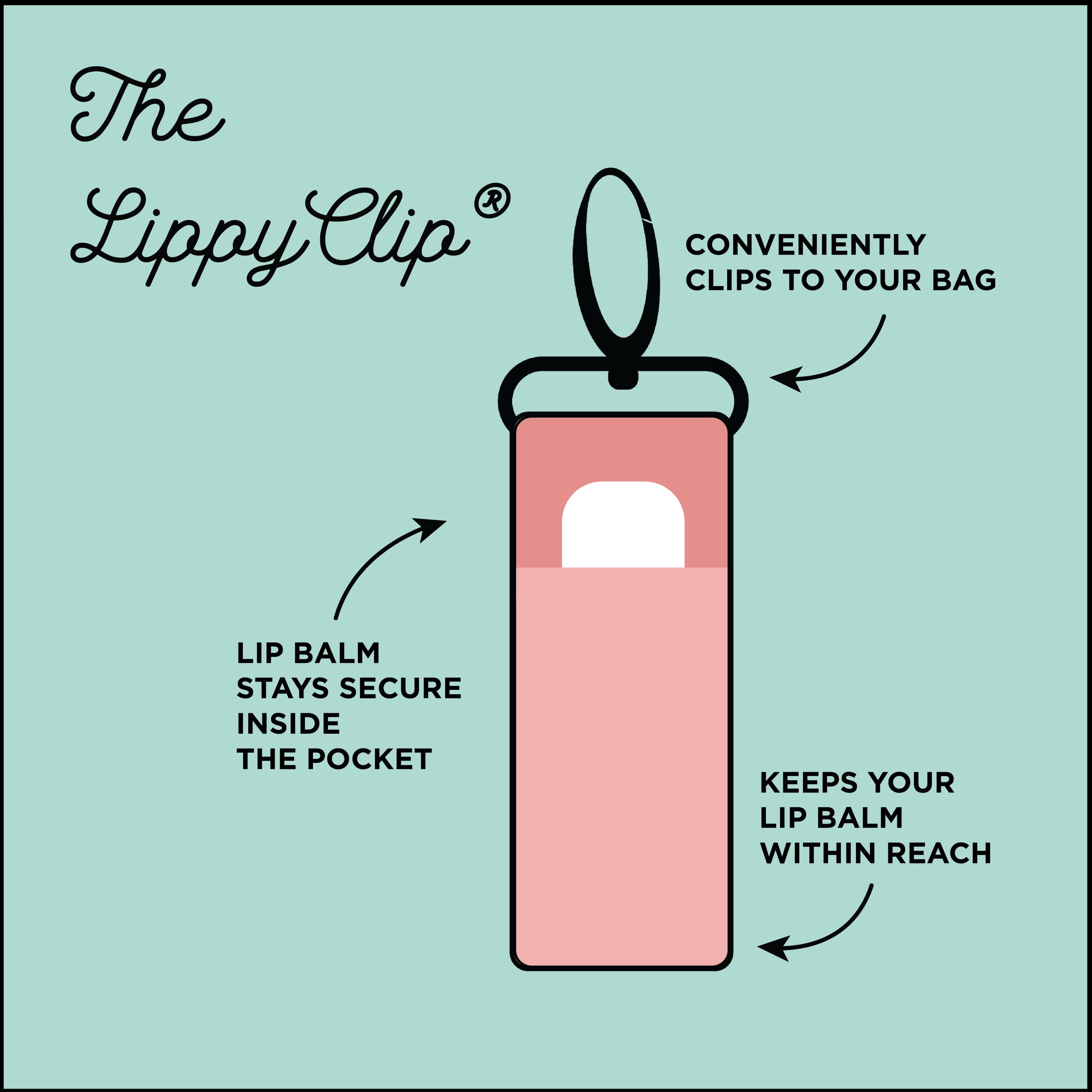 American Flag LippyClip® Lip Balm Holder