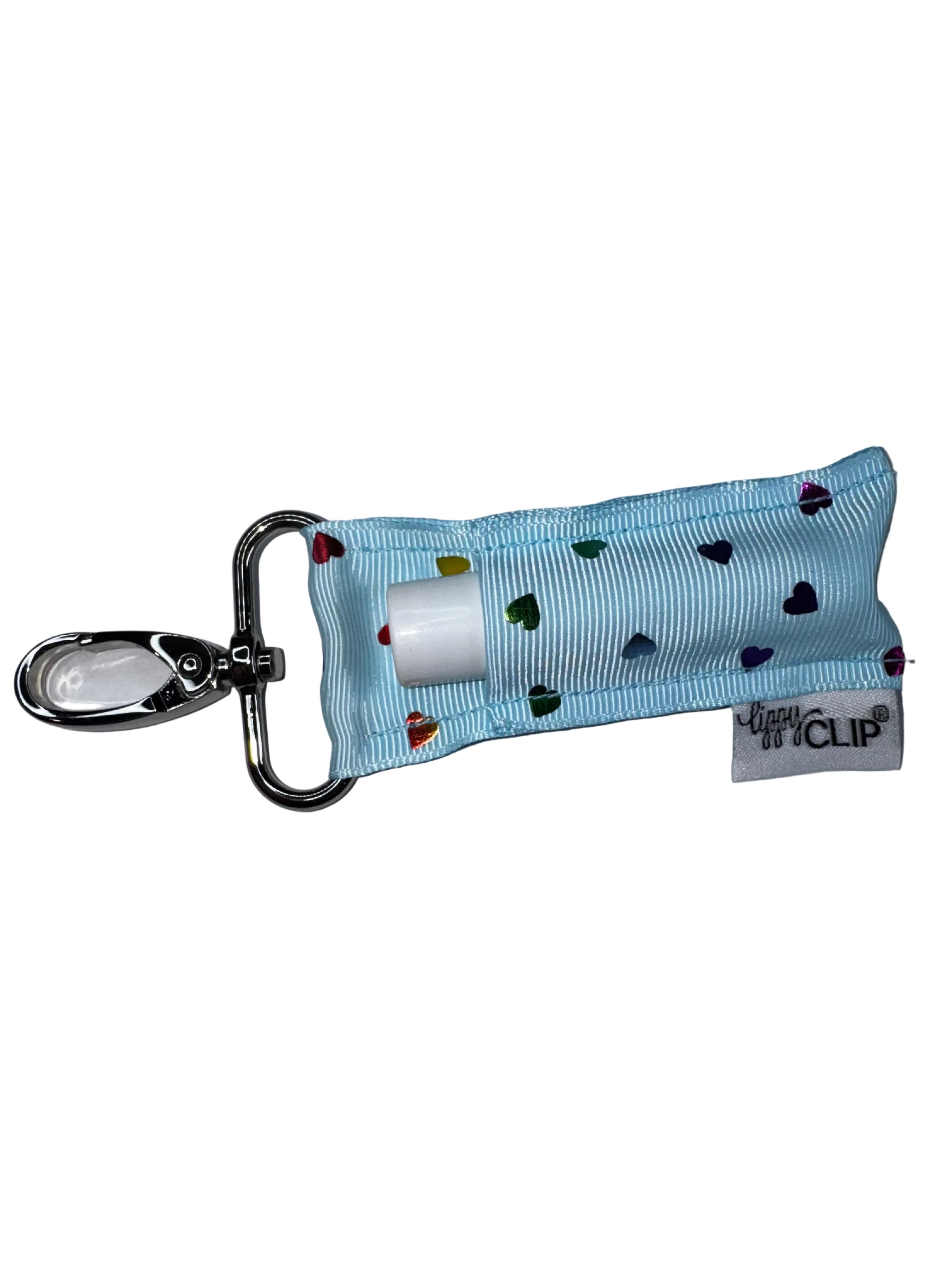 Aqua Rainbow Hearts LippyClip®