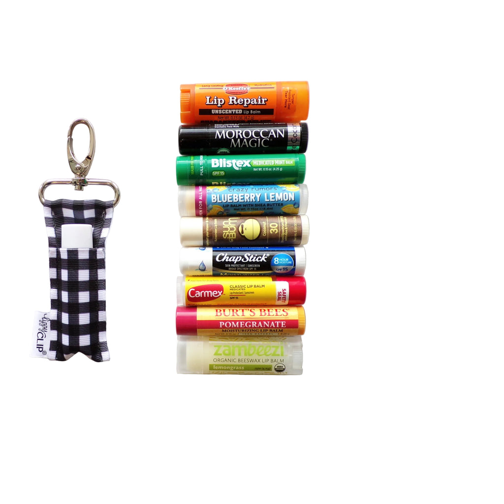 Pink Leopard LippyClip® Lip Balm Holder